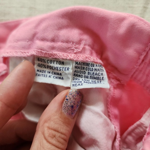 Vintage Pink Shorts 4t *relaxed elastic - Picture 8 of 8